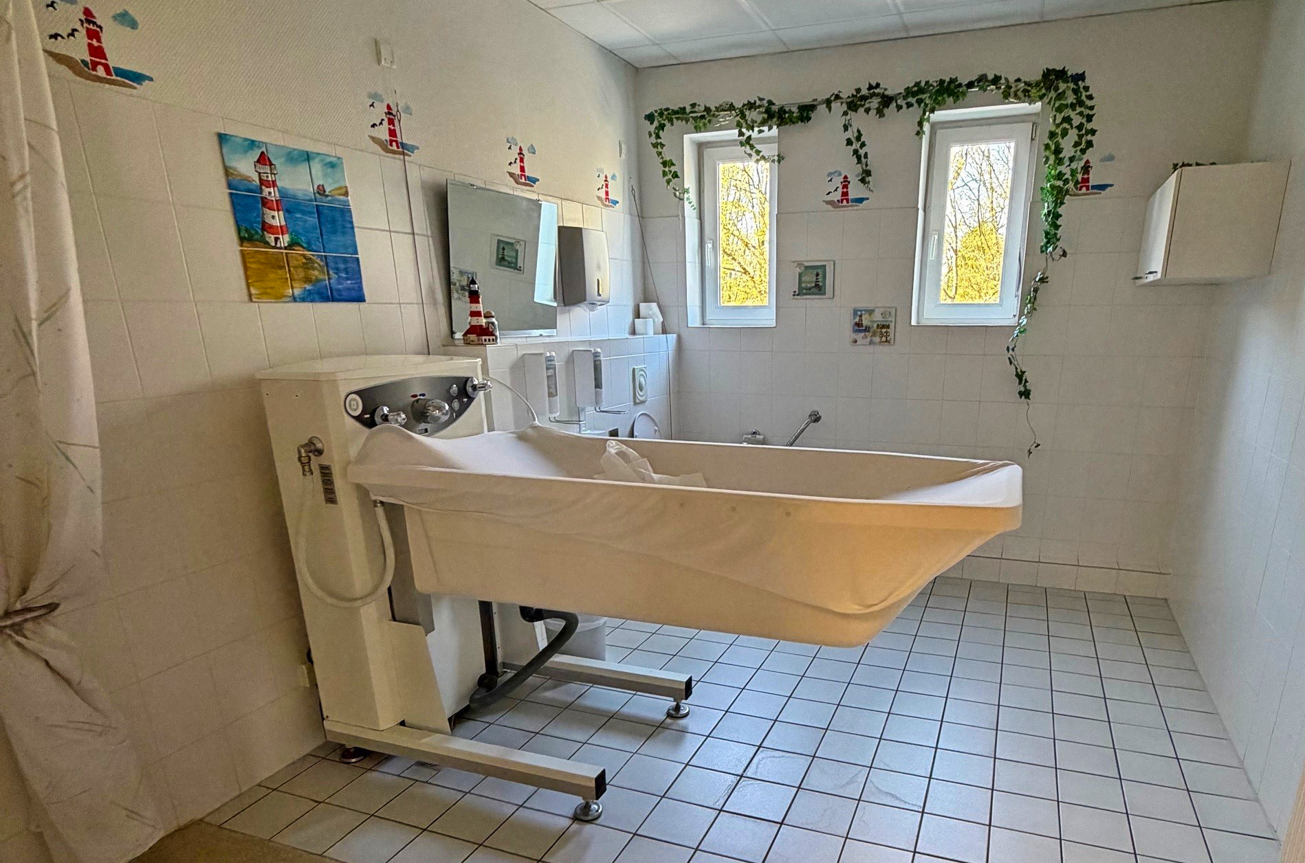 Pflege-Badezimmer